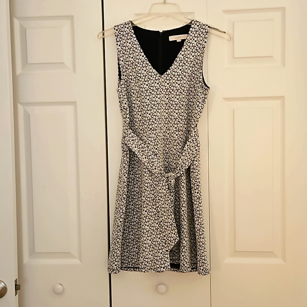 Loft woven dress size 6